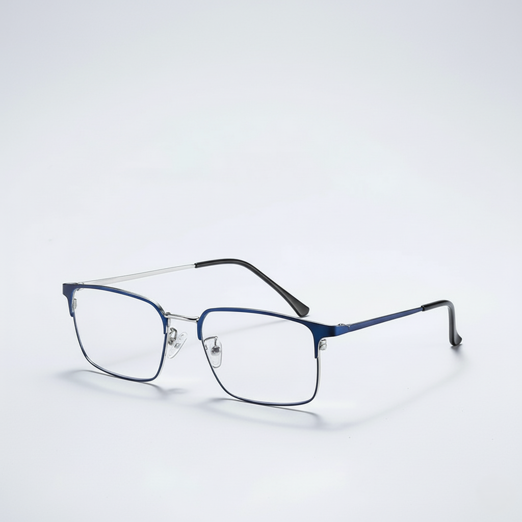 Blue lens glasses